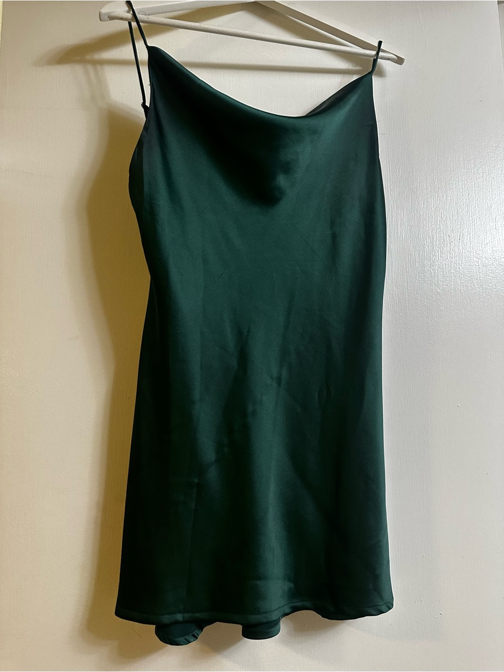 Princess Polly Green Satin Mini Dress - Picture 2 of 4